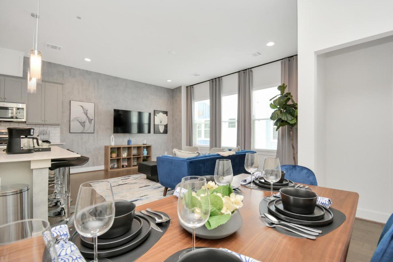 Casa Azure - New Modern 3 Bedroom Med Center, Nrg, Uh Houston Luaran gambar