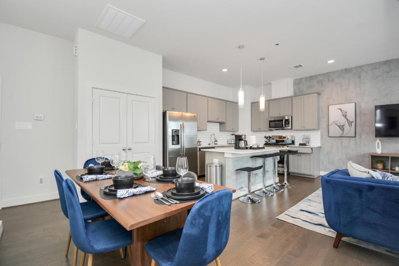 Casa Azure - New Modern 3 Bedroom Med Center, Nrg, Uh Houston Luaran gambar