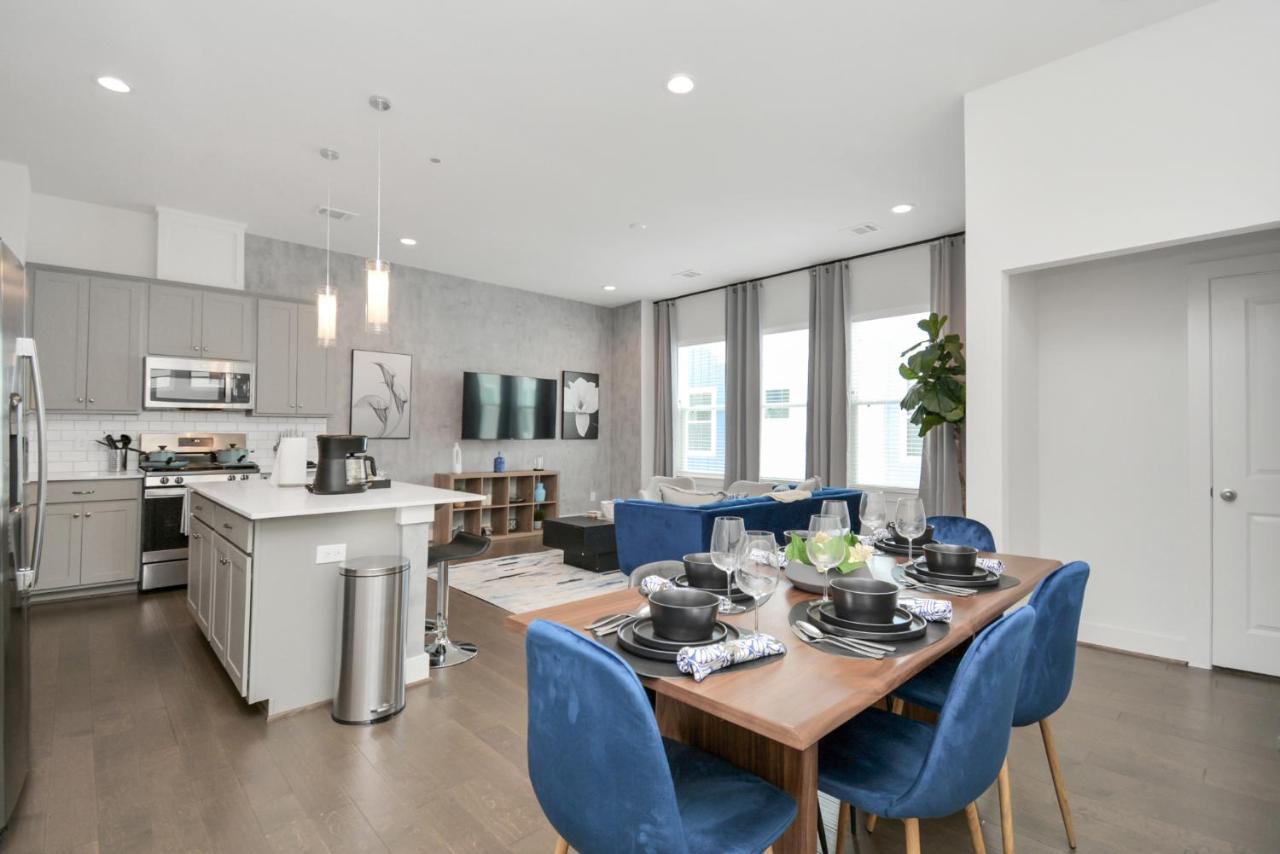 Casa Azure - New Modern 3 Bedroom Med Center, Nrg, Uh Houston Luaran gambar