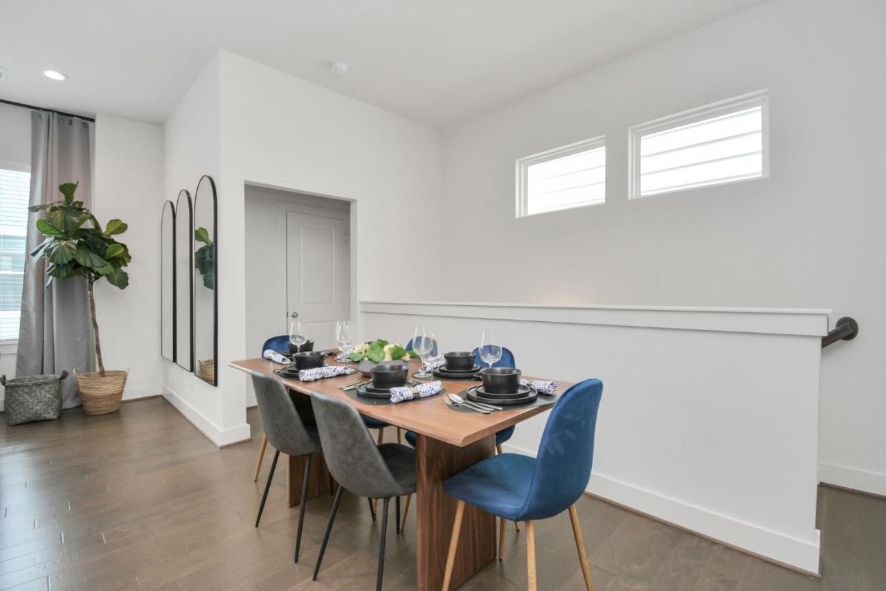 Casa Azure - New Modern 3 Bedroom Med Center, Nrg, Uh Houston Luaran gambar