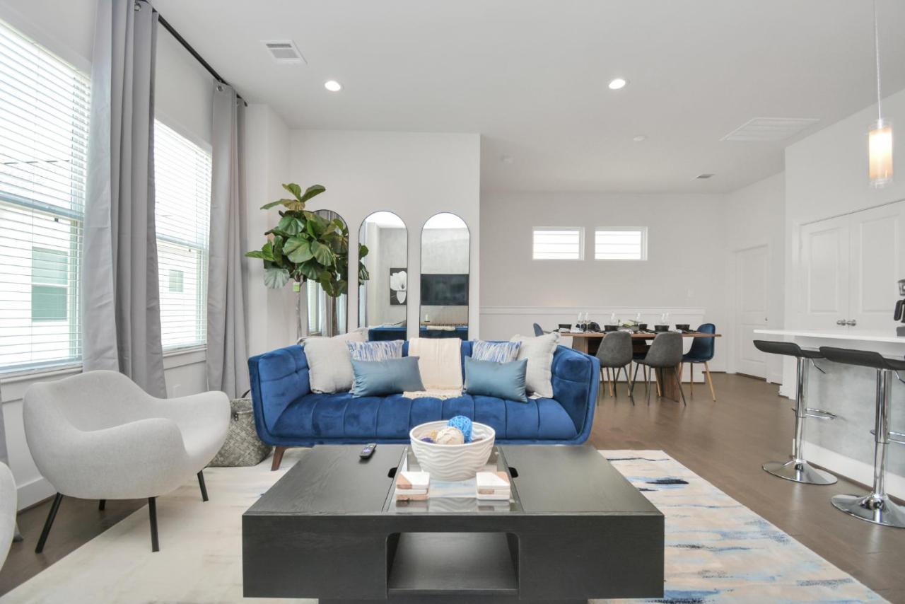 Casa Azure - New Modern 3 Bedroom Med Center, Nrg, Uh Houston Luaran gambar