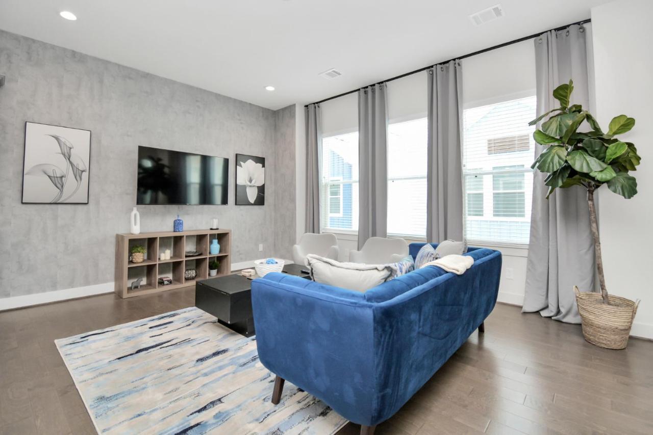 Casa Azure - New Modern 3 Bedroom Med Center, Nrg, Uh Houston Luaran gambar